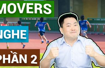 #12 - Luyện thi chứng chỉ Movers - Nghe - Phần 2 | Nghe và viết | Sports centre (Trung tâm thể thao)